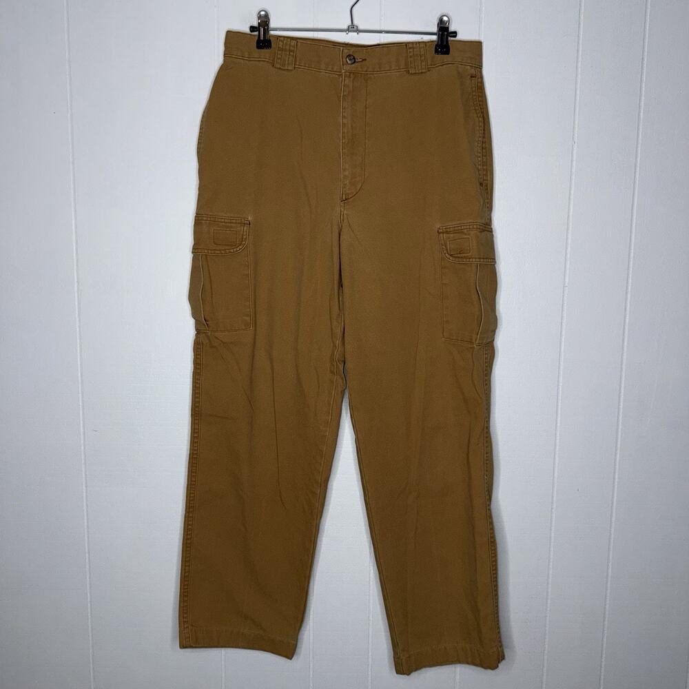 Vintage Land Rover Gear Men’s Cotton Canvas Cargo Pants Utility Size 30